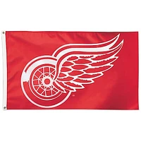 WinCraft Detroit Red Wings 3' x 5' Deluxe - Single-Sided Flag