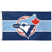 WinCraft Toronto Blue Jays 3' x 5' Throwback Logo Deluxe - Single-Sided Flag