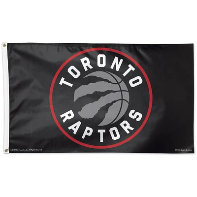 WinCraft Toronto Raptors 3' x 5' Deluxe - Single-Sided Flag