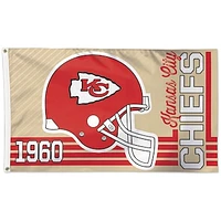 WinCraft Kansas City Chiefs 3' x 5' Established Deluxe - Single-Sided Flag