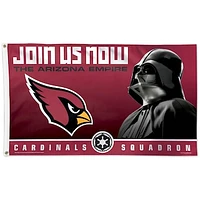 WinCraft Arizona Cardinals 3' x 5' Star Wars Deluxe - Single-Sided Flag