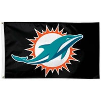 WinCraft Miami Dolphins 3' x 5' Logo Deluxe - Single-Sided Flag