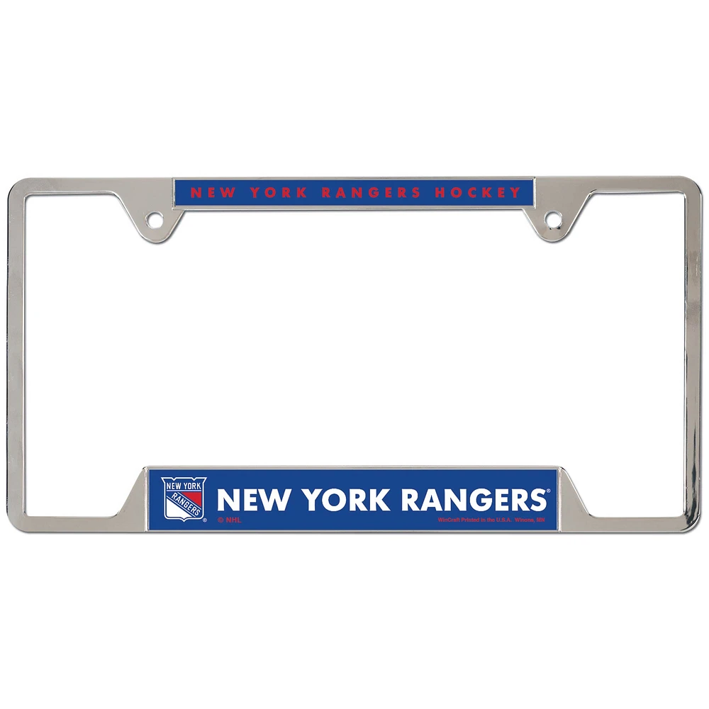 WinCraft New York Rangers - License Plate Frame