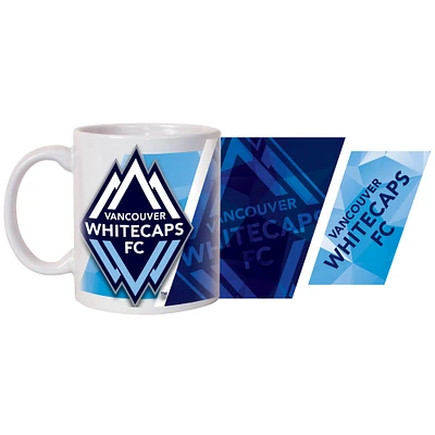 The Sports Vault Vancouver Whitecaps FC 11oz. Team Logo - Coffee Mug