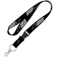 WinCraft Carolina Panthers Black - Lanyard