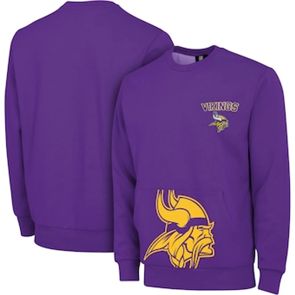 Men's FOCO Purple Minnesota Vikings Pocket - Pullover Sweater