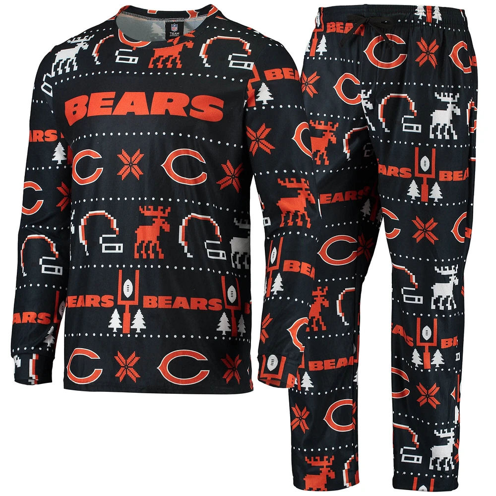 Men's FOCO Navy Chicago Bears Wordmark Ugly