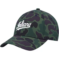 Men's adidas Camo Indiana Hoosiers Military Appreciation Slouch Primegreen Adjustable Hat