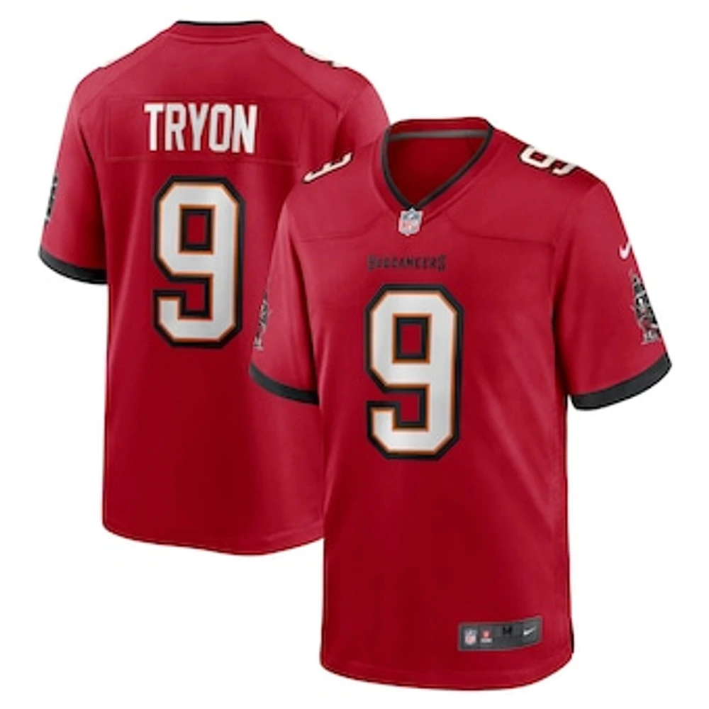 Men's Nike Joe Tryon Red Tampa Bay Buccaneers Game Jersey