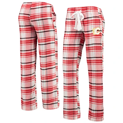 Women's Concepts Sport Red/Black Calgary Flames Accolade Flannel Pants