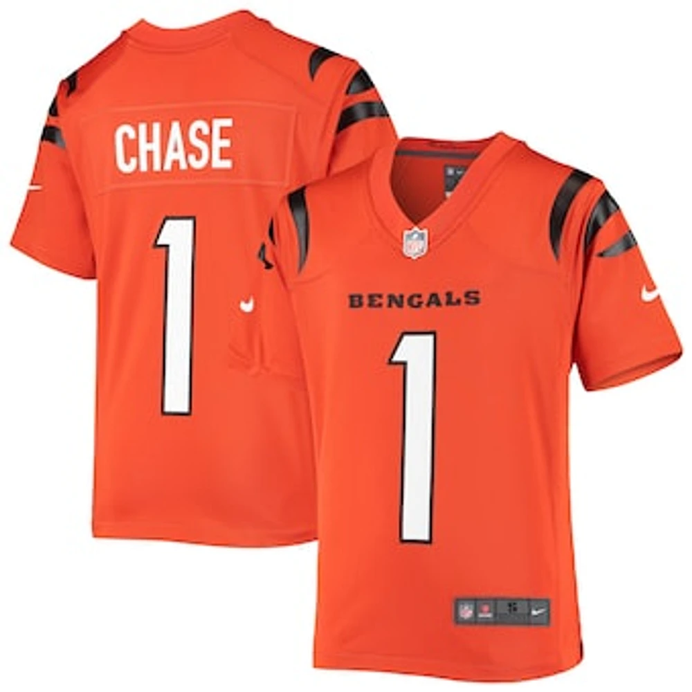 Youth Nike Ja'Marr Chase Cincinnati Bengals Game Jersey