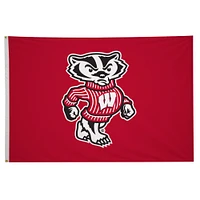 Wisconsin Badgers 5' x 8' Mascot Flag