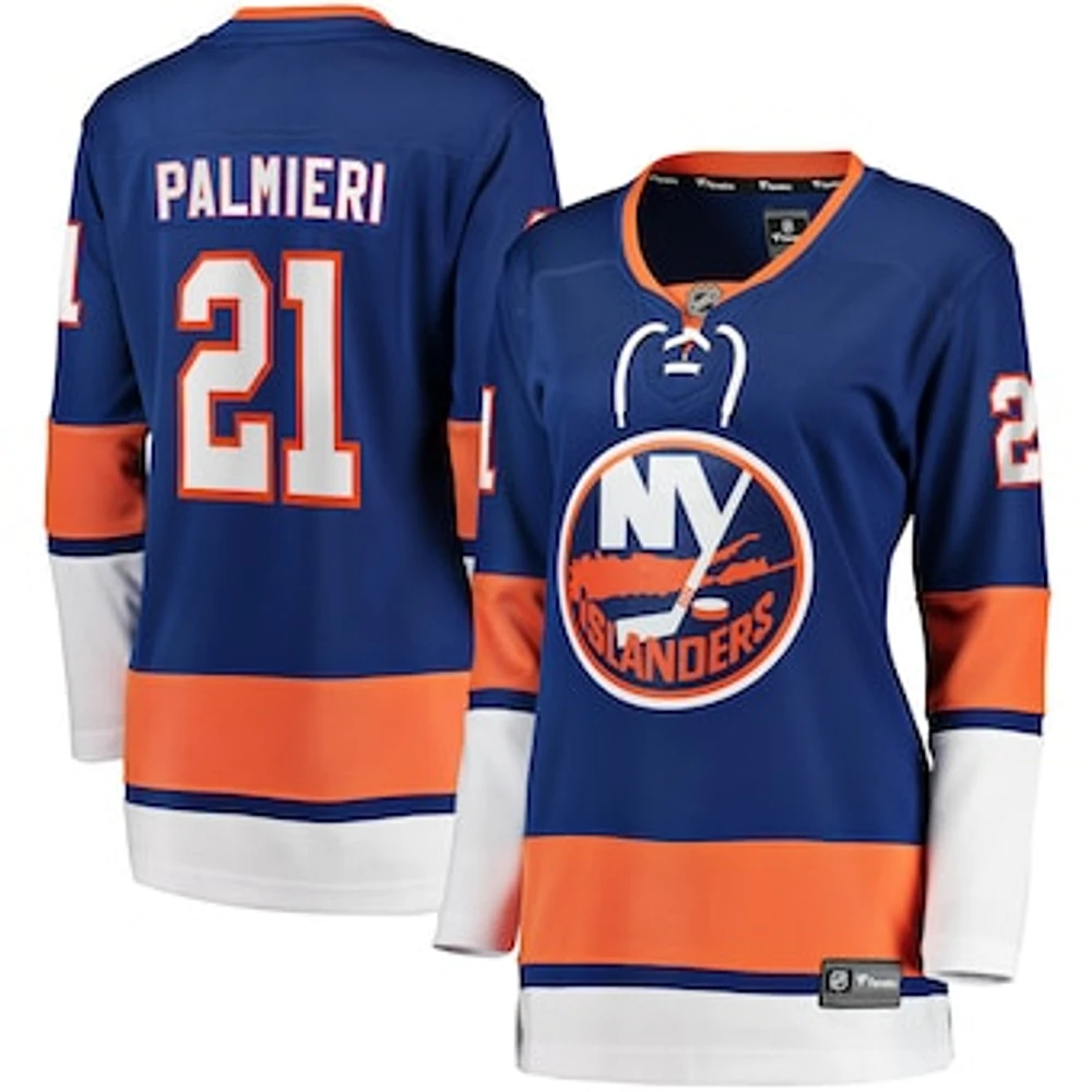 Women's Fanatics Kyle Palmieri Royal New York Islanders Home Breakaway Replica Jersey