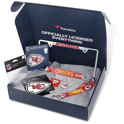 Kansas City Chiefs Fanatics Pack Automotive-Themed Gift Box - $55+ Value