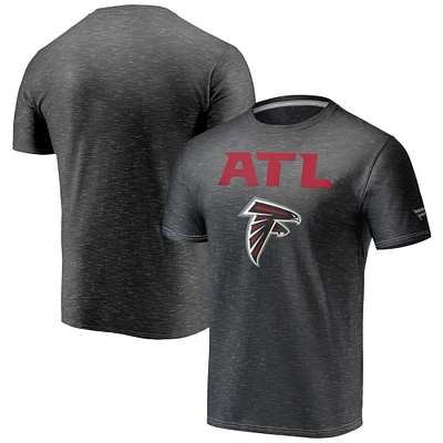 Men's Fanatics Charcoal Atlanta Falcons Hometown Space-Dye T-Shirt