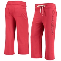 Women's Junk Food Scarlet San Francisco 49ers Cropped Pants