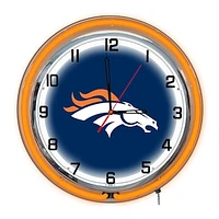 Imperial Denver Broncos 18'' Neon Clock
