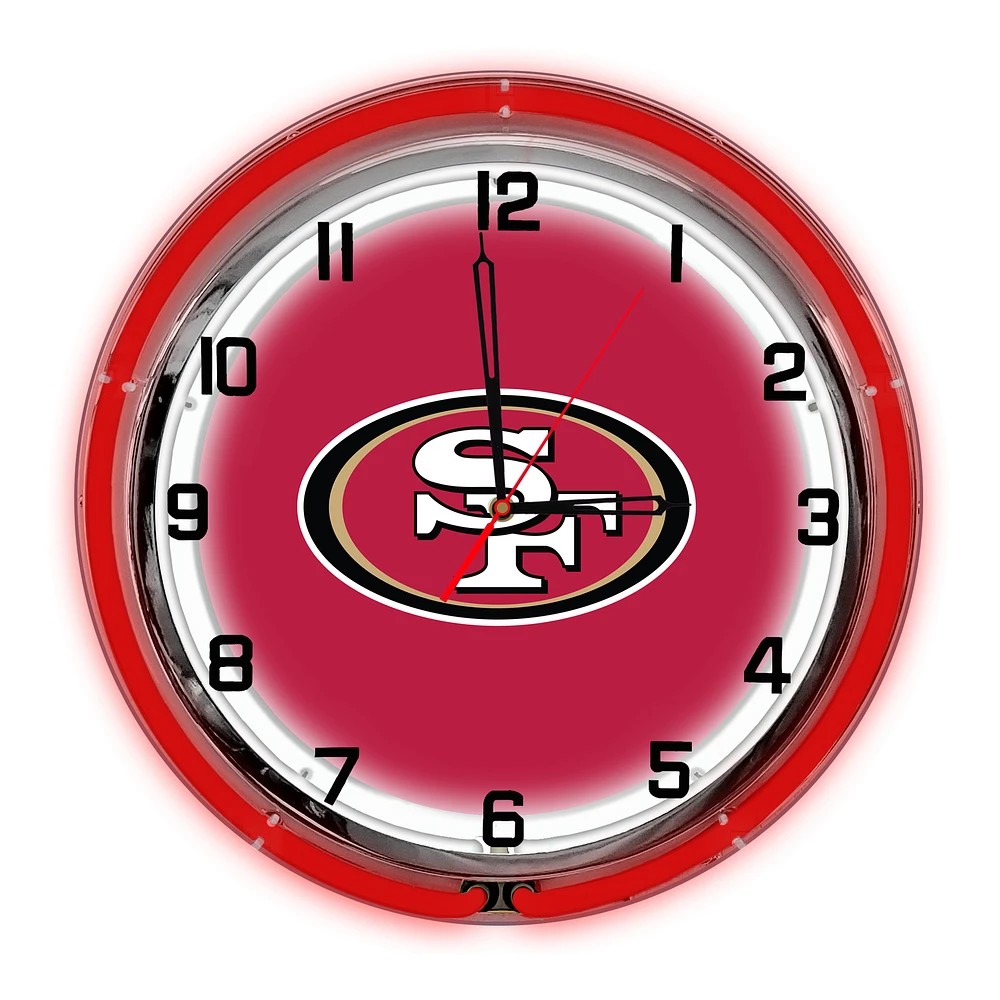 Imperial San Francisco 49ers 18'' Neon Clock