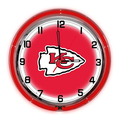 Imperial Kansas City Chiefs 18'' Neon Clock