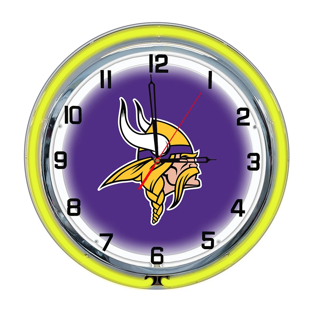 Imperial Minnesota Vikings 18'' Neon Clock