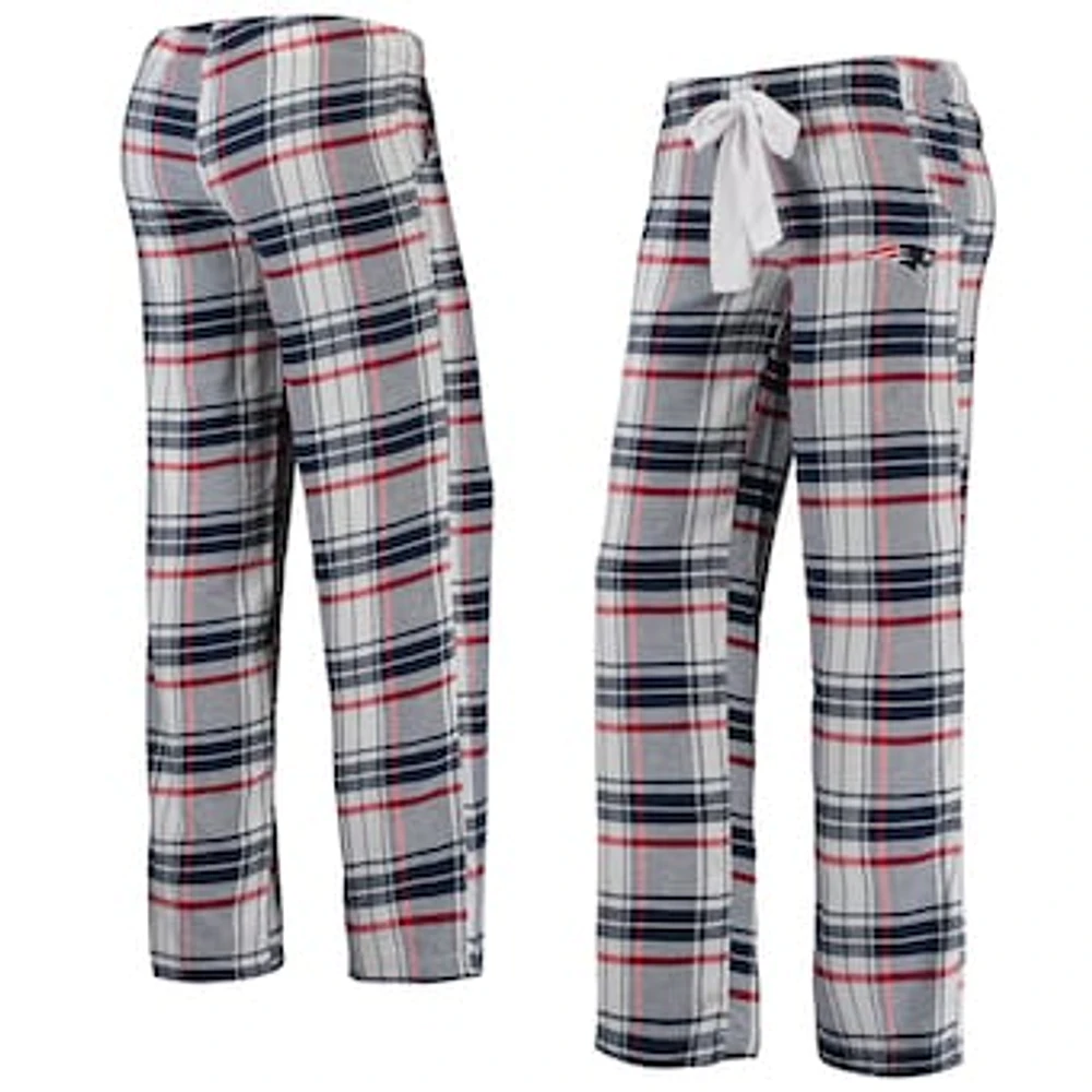 Women's Concepts Sport Navy/Red New England Patriots Accolade Flannel Pants