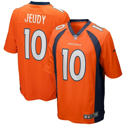 Men's Nike Jerry Jeudy Orange Denver Broncos Game - Jersey