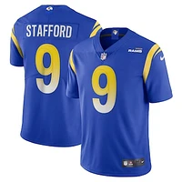 Men's Nike Matthew Stafford Royal Los Angeles Rams Vapor Limited Jersey