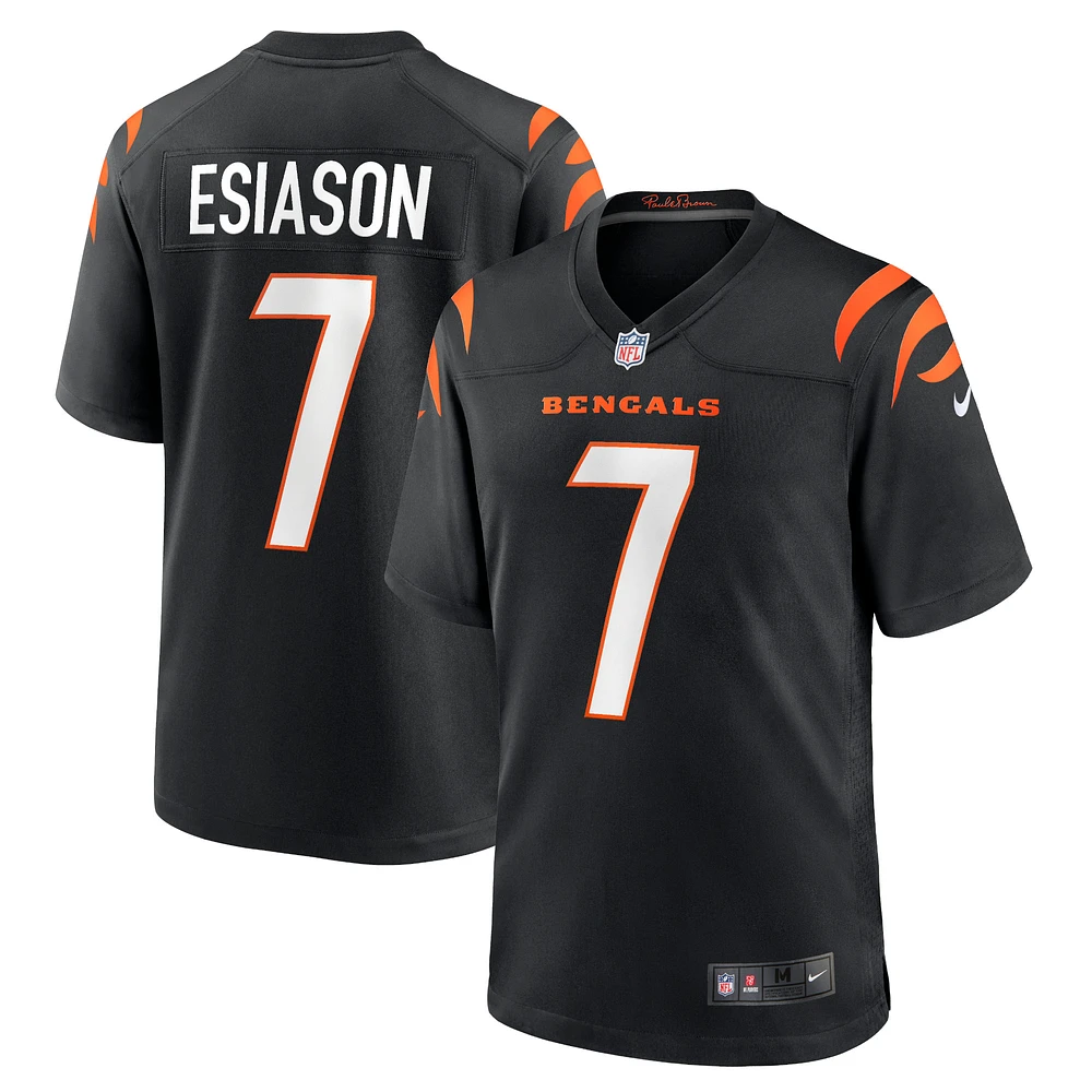 Men's Nike Boomer Esiason Black Cincinnati Bengals Retired Player Jersey