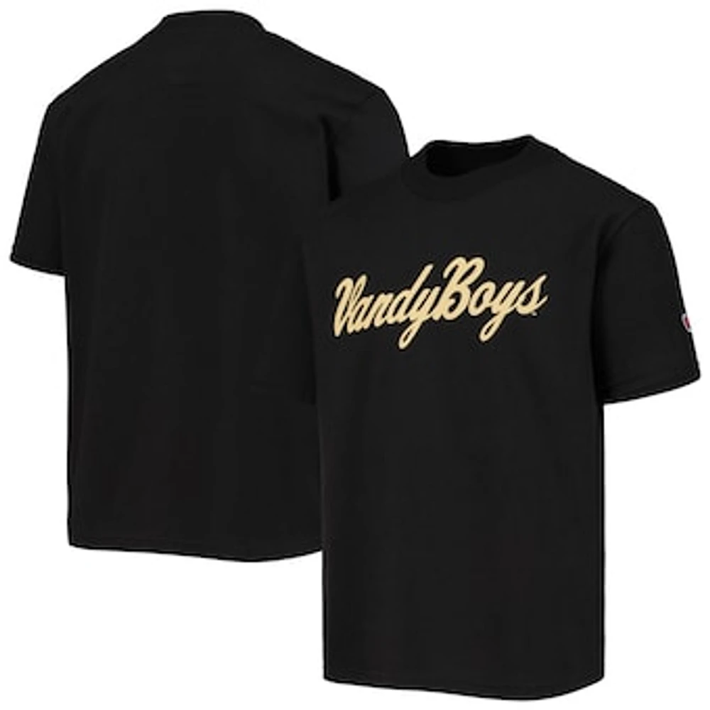 Youth Champion Black Vanderbilt Commodores Vandy Boys Team Chant T-Shirt