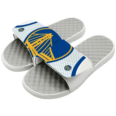 ISlide White Golden State Warriors Association Edition Jersey - Slide Sandals