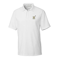 Men's Cutter & Buck White Navy Midshipmen Big & Tall Breakthrough Polo