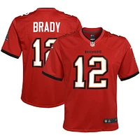 Youth Nike Tom Brady Red Tampa Bay Buccaneers Game - Jersey