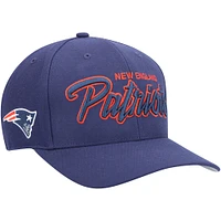 Men's '47 Navy New England Patriots Street Script MVP Snapback Hat