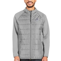 Men's Antigua Silver Jackson State Tigers Altitude Full-Zip Jacket