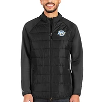 Men's Antigua Black Southern University Jaguars Altitude Full-Zip Jacket