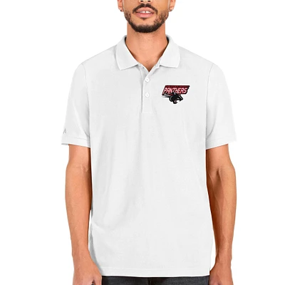 Men's Antigua White Clark Atlanta University Panthers Big & Tall Legacy Pique Polo