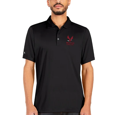 Men's Antigua Black North Carolina Central Eagles Big & Tall Tribute Polo