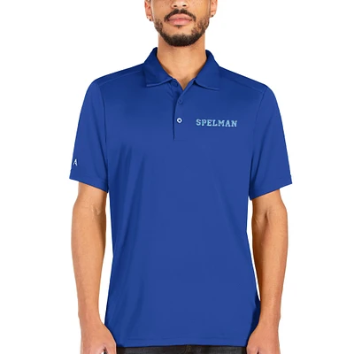 Men's Antigua Royal Spelman College Jaguars Big & Tall Tribute Polo