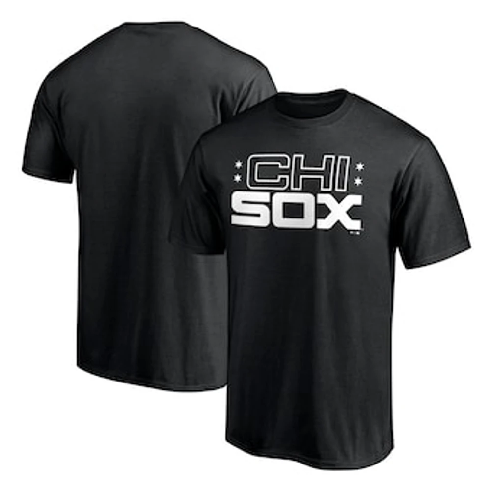 Men's Black Chicago White Sox Chi Hometown Collection T-Shirt