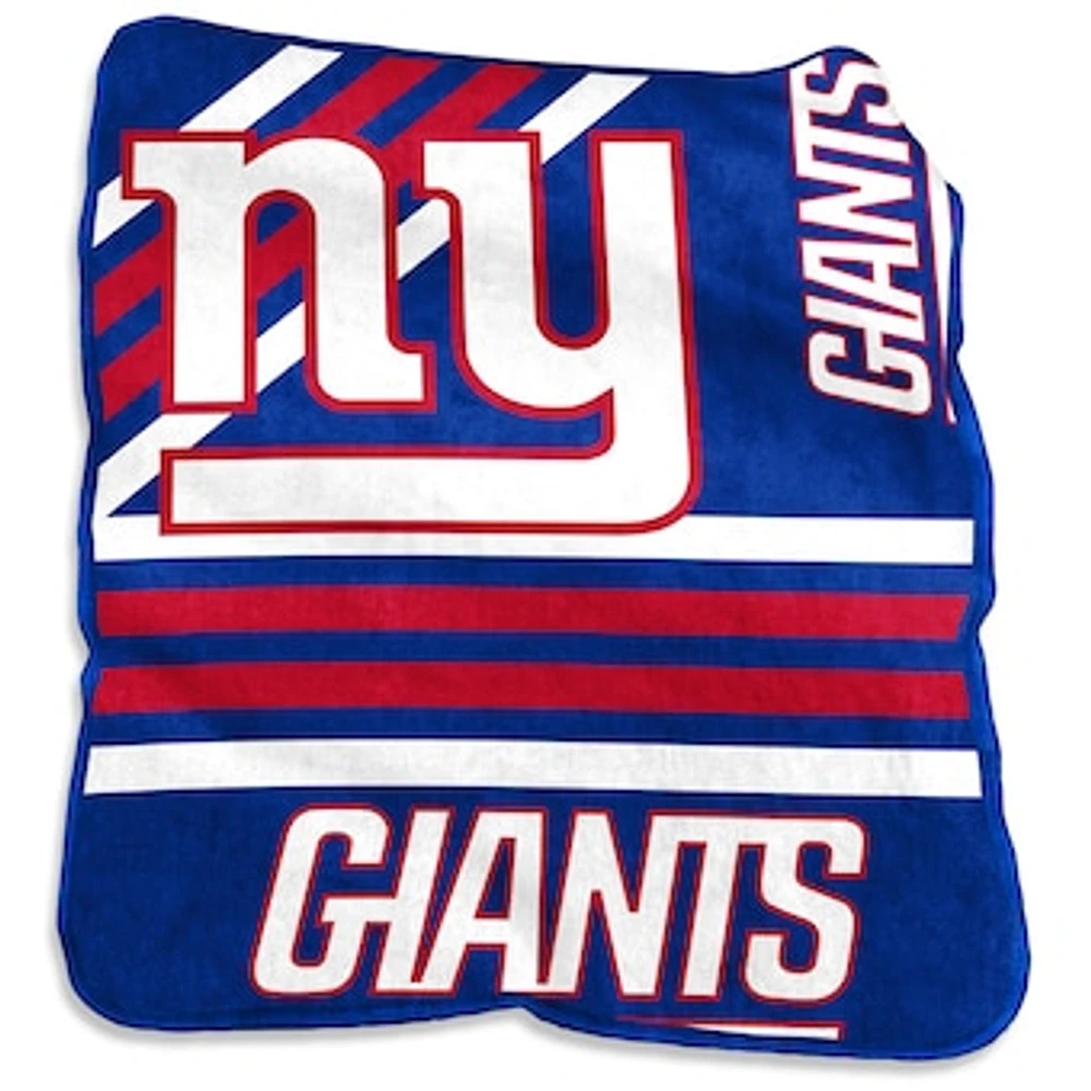 New York Giants 50'' x 60'' Plush Raschel Throw