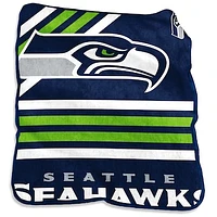 Seattle Seahawks 50'' x 60'' Plush Raschel Throw