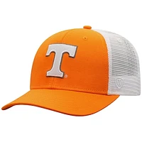 Men's Top of the World Tennessee Orange/White Tennessee Volunteers Trucker Snapback Hat