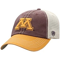 Men's Top of the World Maroon Minnesota Golden Gophers Offroad Trucker Snapback Hat