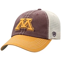 Men's Top of the World Maroon Minnesota Golden Gophers Offroad Trucker Snapback Hat