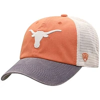 Men's Top of the World Texas Orange Texas Longhorns Offroad Trucker Snapback Hat