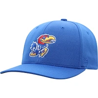 Men's Top of the World Royal Kansas Jayhawks Reflex Logo Flex Hat