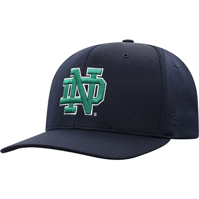 Men's Top of the World Navy Notre Dame Fighting Irish Reflex Logo Flex Hat