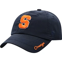 Women's Top of the World Navy Syracuse Orange Staple Adjustable Hat