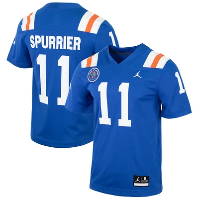 Men's Jordan Brand Steve Spurrier Royal Florida Gators Alternate Ring of Honor Replica Jersey