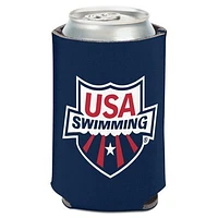 WinCraft Navy/Red USA Swimming 12oz. Can Cooler